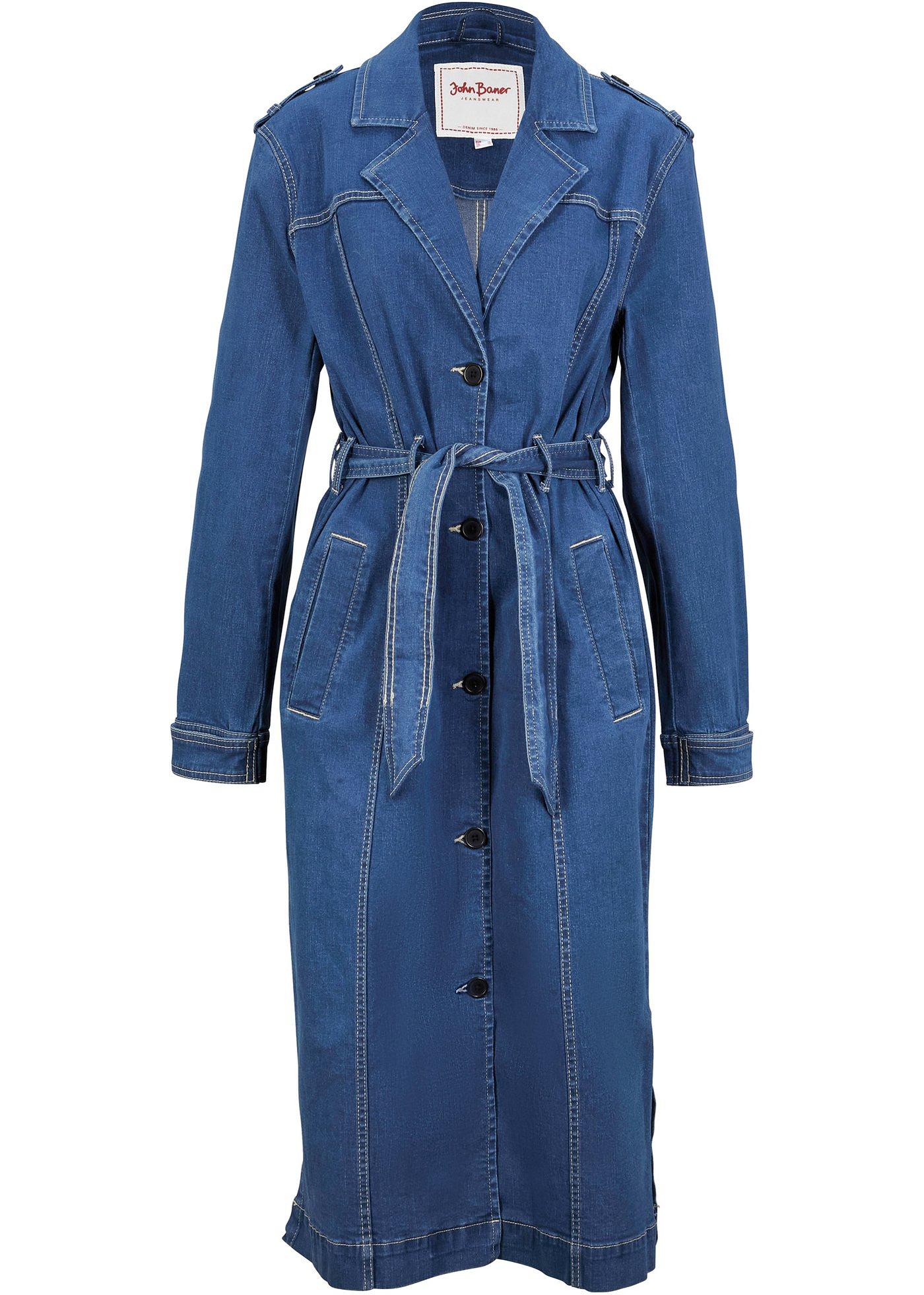 Trench-coat en jean