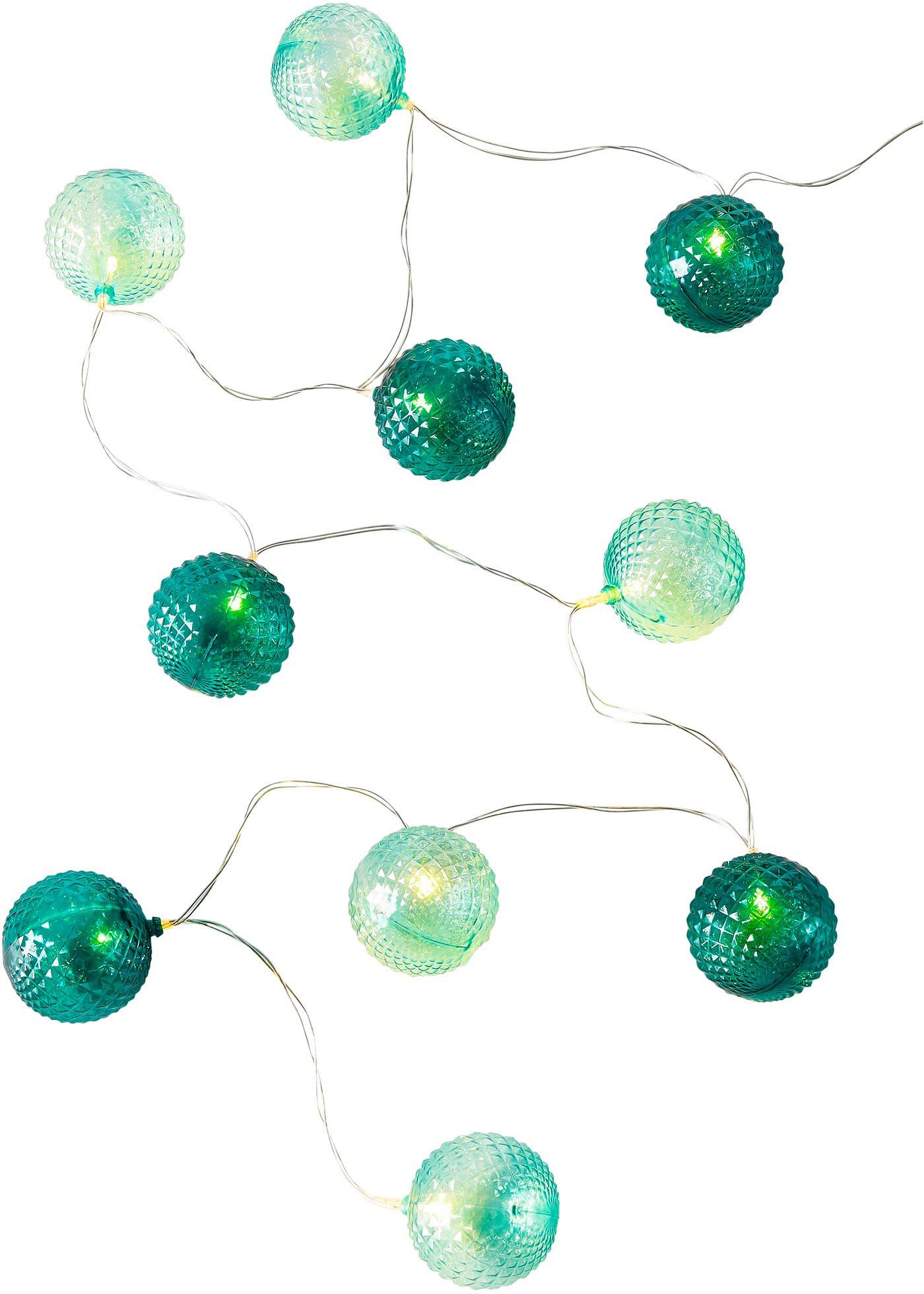 Guirlande lumineuse LED avec boules