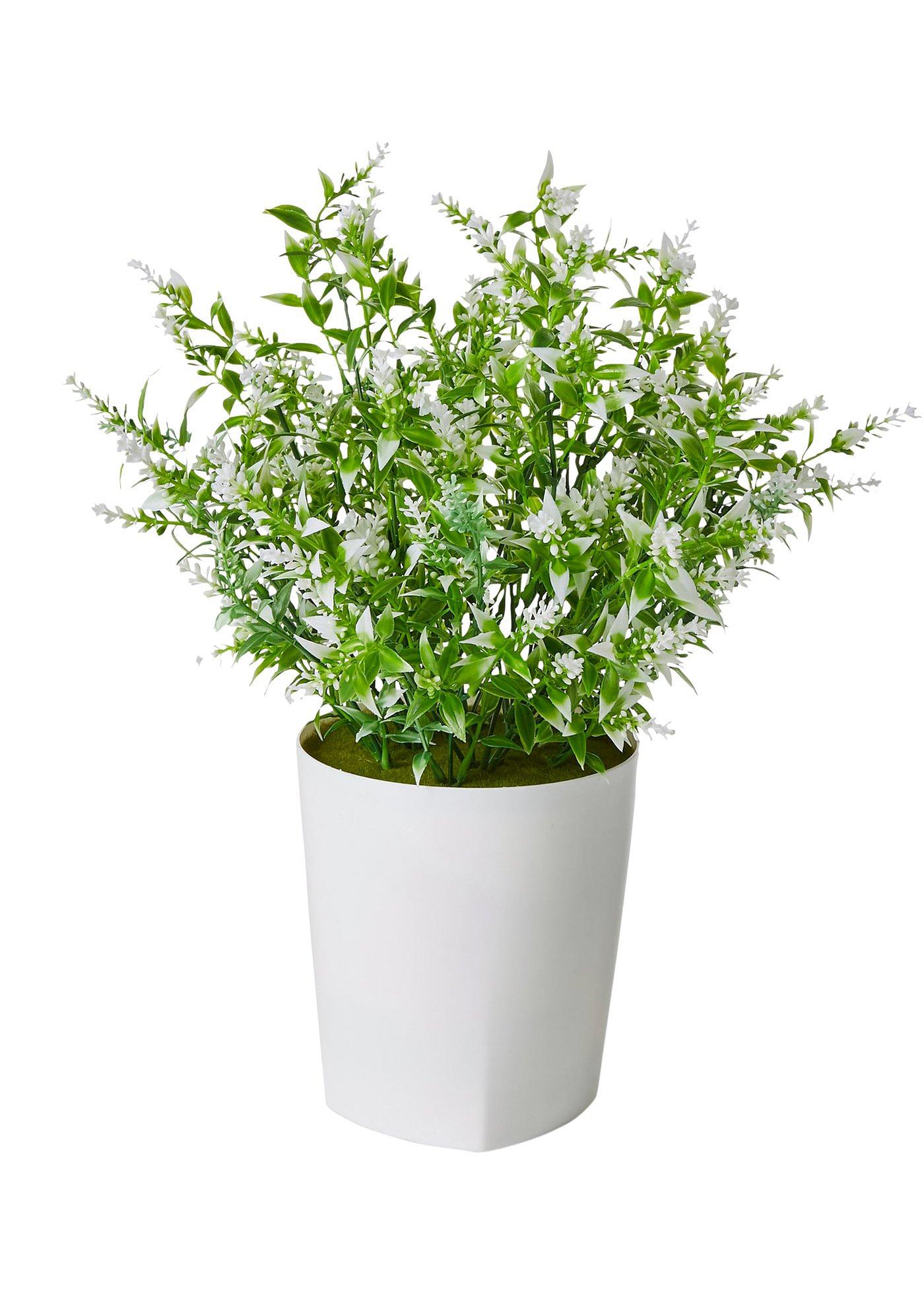 Plante artificielle en pot