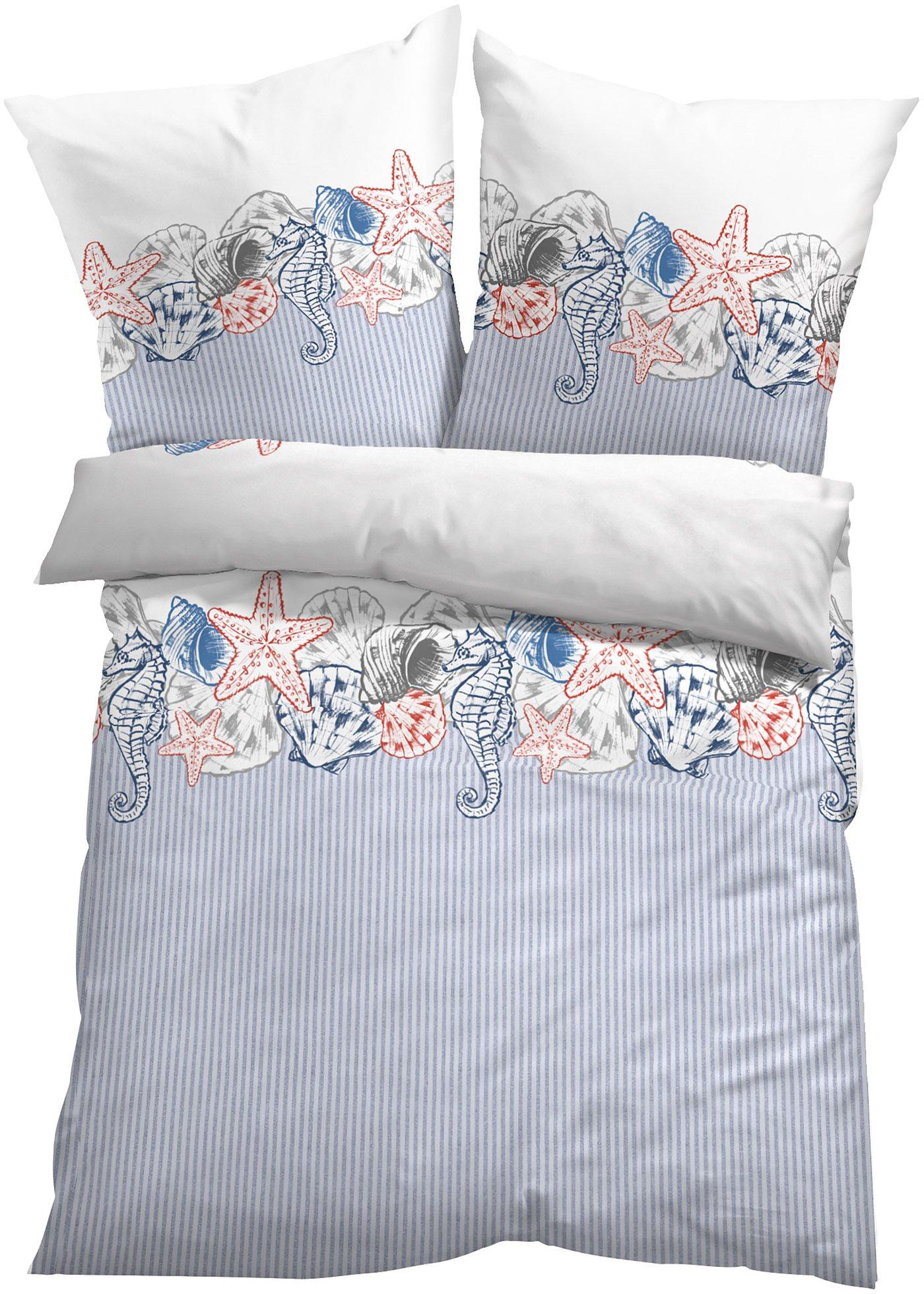 Parure de lit motif marin