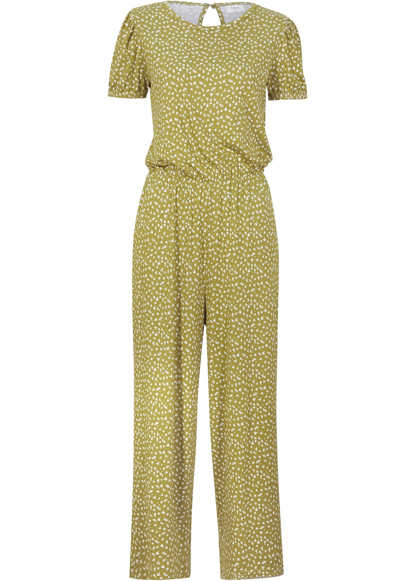 Combinaison en jersey en viscose durable avec manches bouffantes