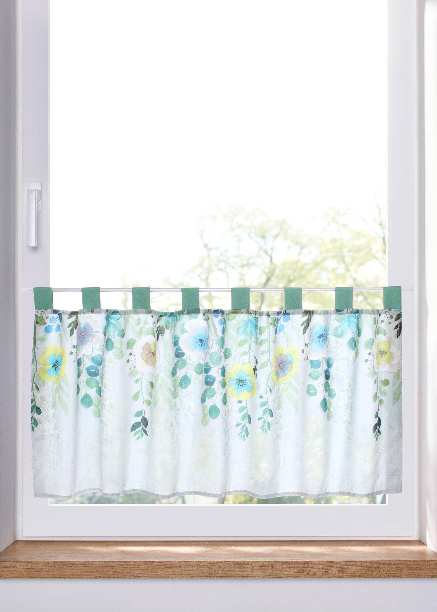 Brise-bise à imprimé floral