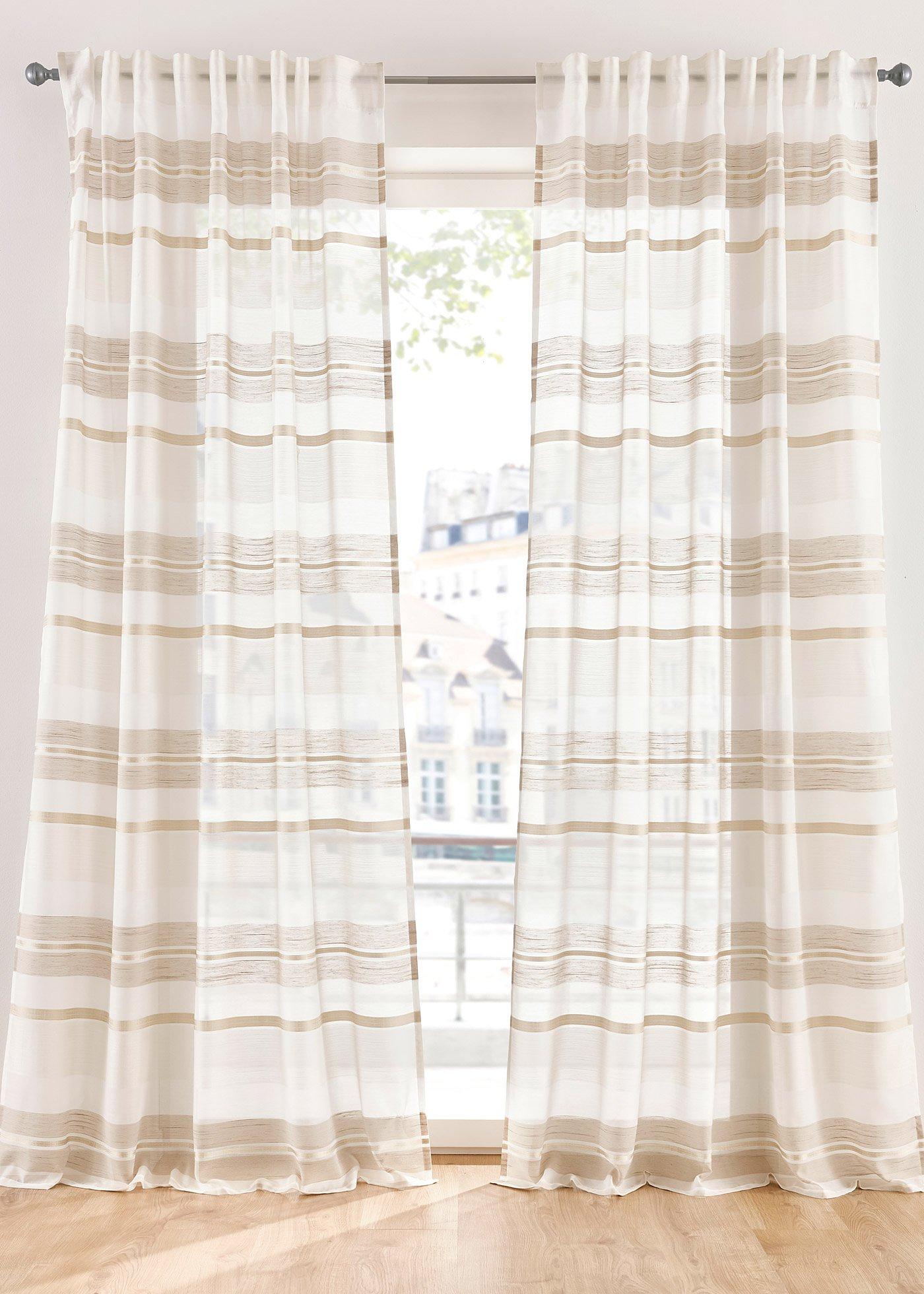 Panneau avec rayures horizontales (1 pce.)