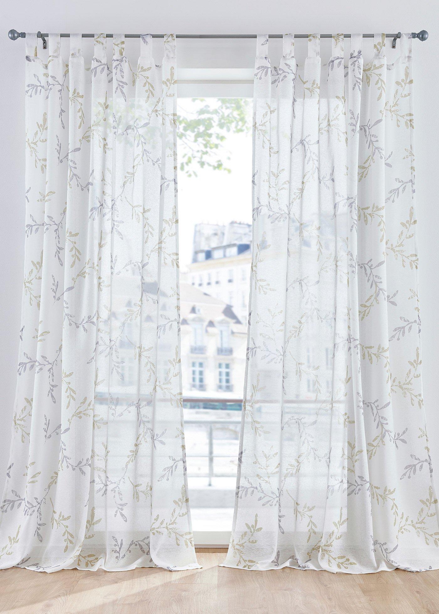 Voilage avec polyester recyclé (1 pce.)