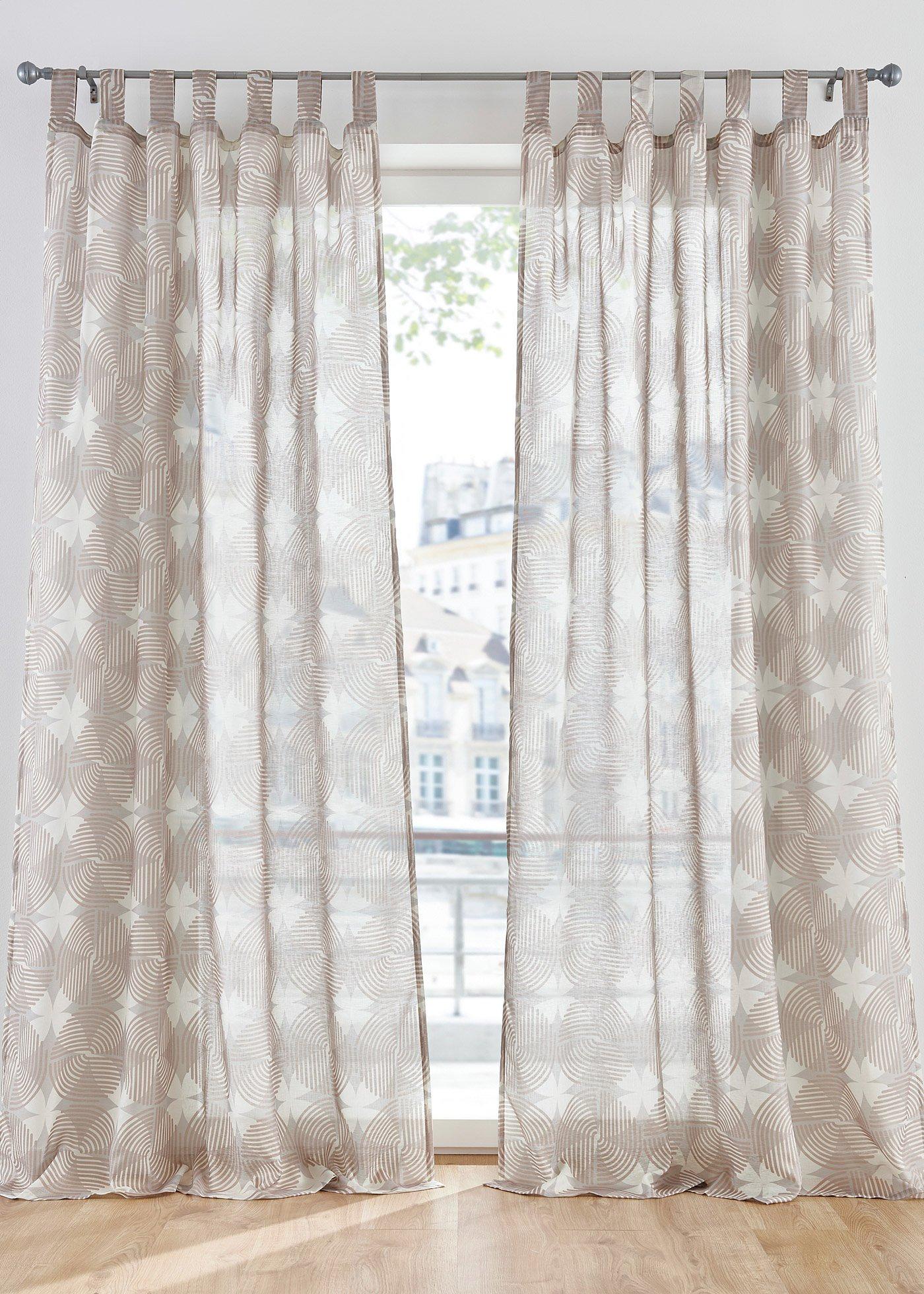 Voilage avec polyester recyclé (1 pce.)