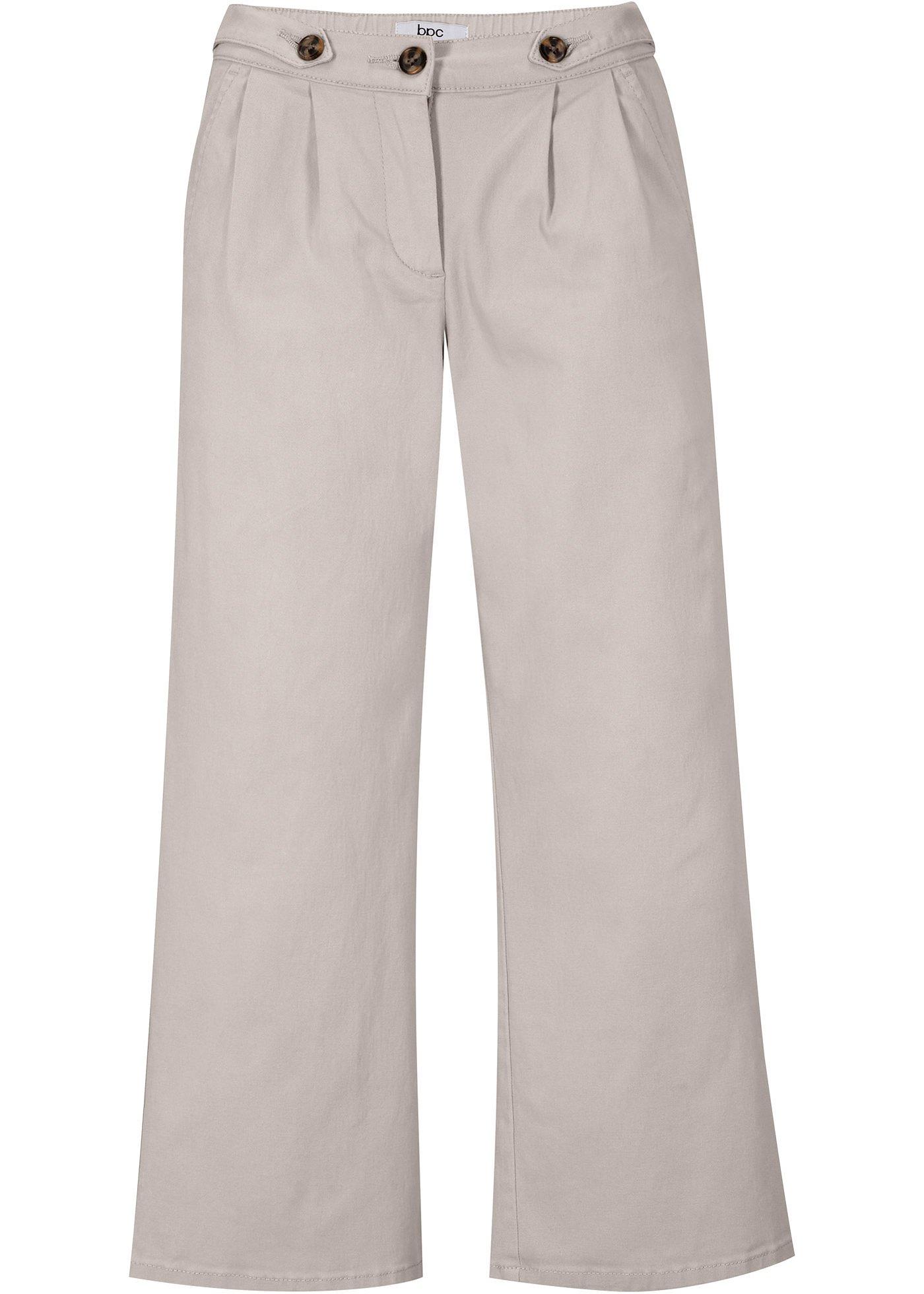 Jupe-culotte avec taille élastiquée au dos