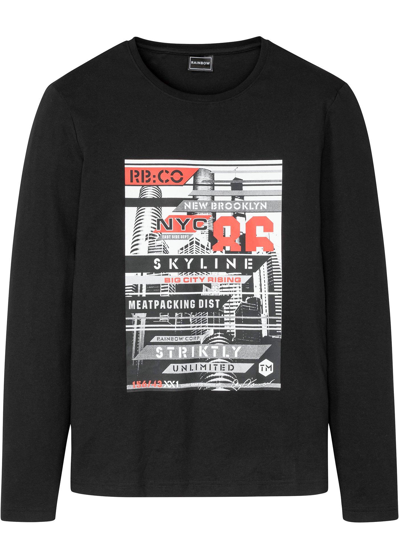 T-shirt manches longues, Slim Fit