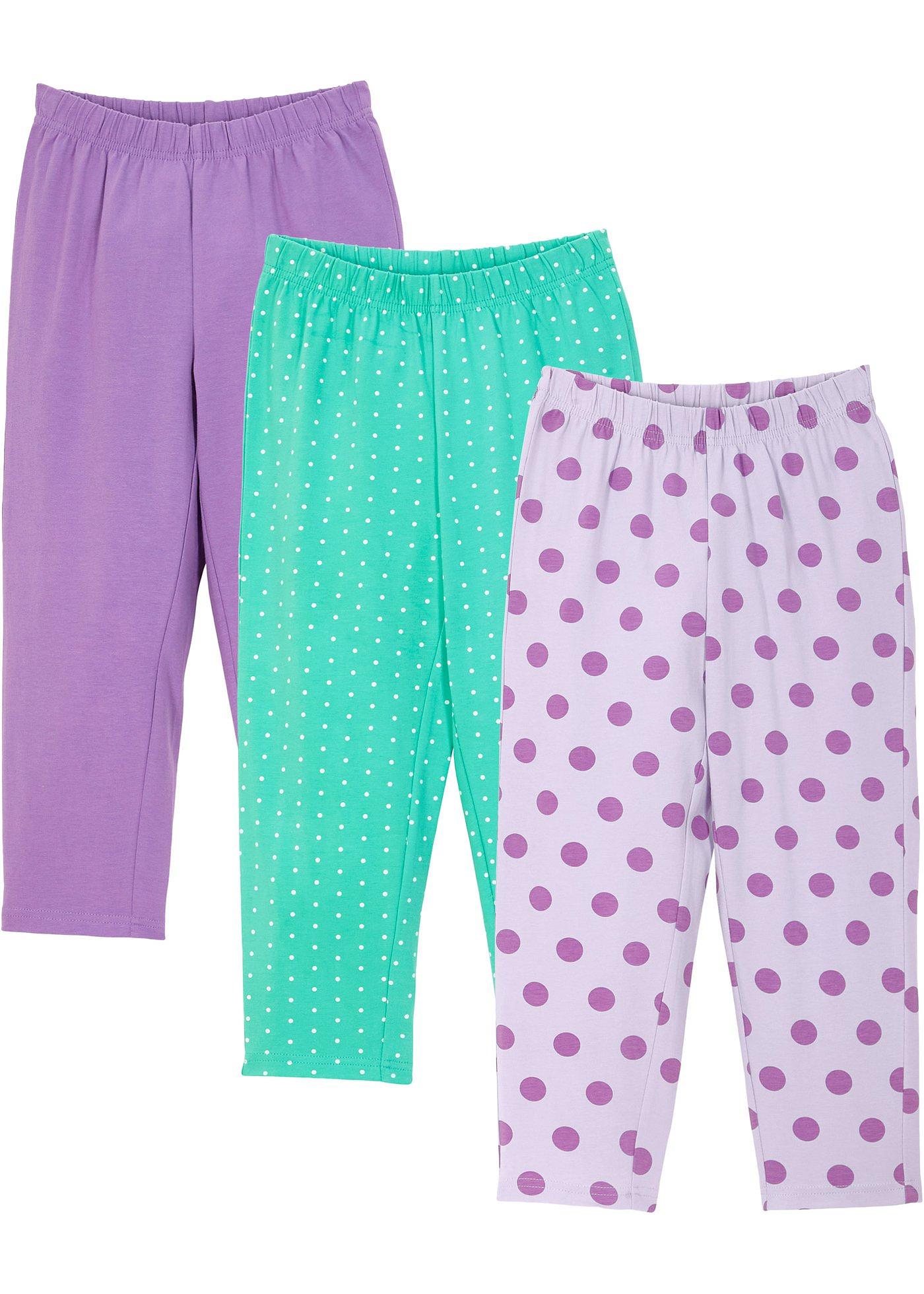 Lot de 3 leggings 3/4 fille