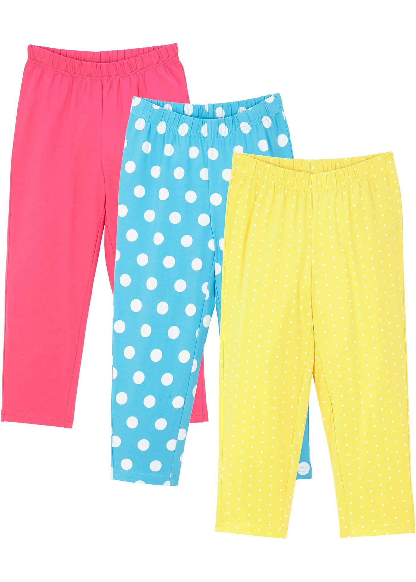 Lot de 3 leggings 3/4 fille