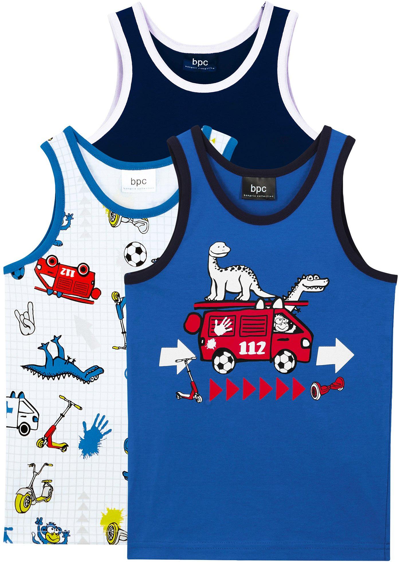 Lot de 3 tricots de peau garçon