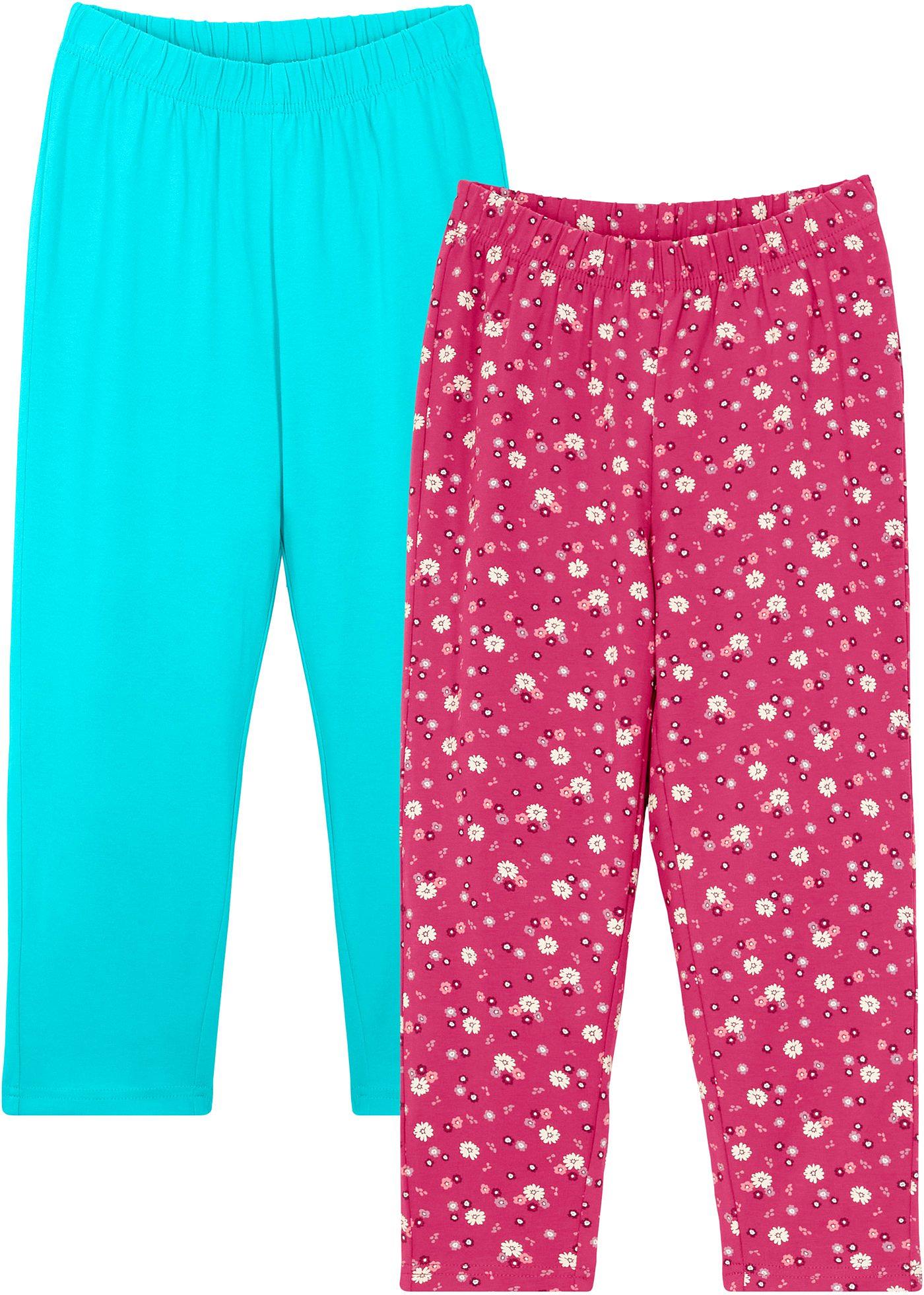 Lot de 2 leggings 3/4 fille