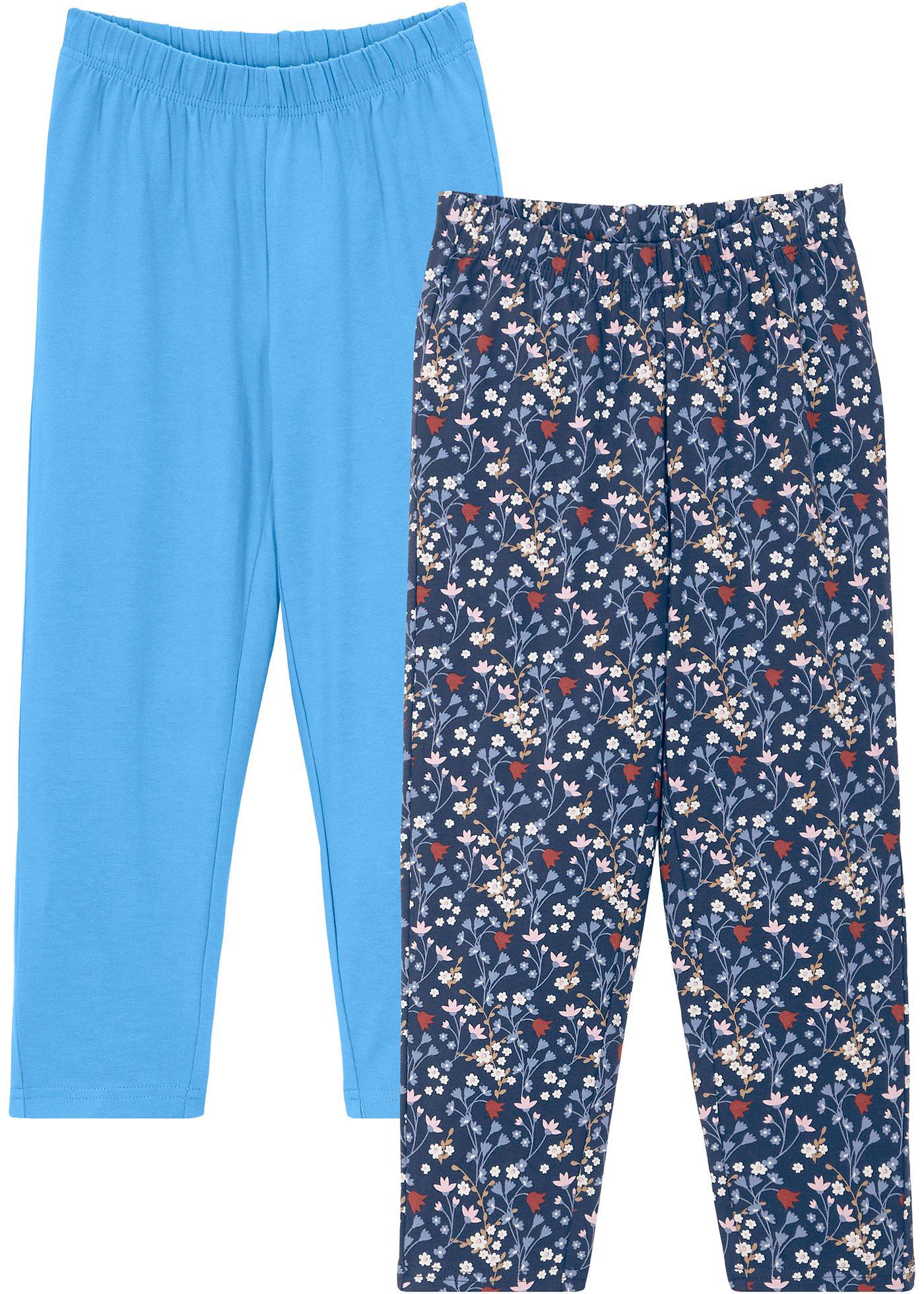 Lot de 2 leggings 3/4 fille