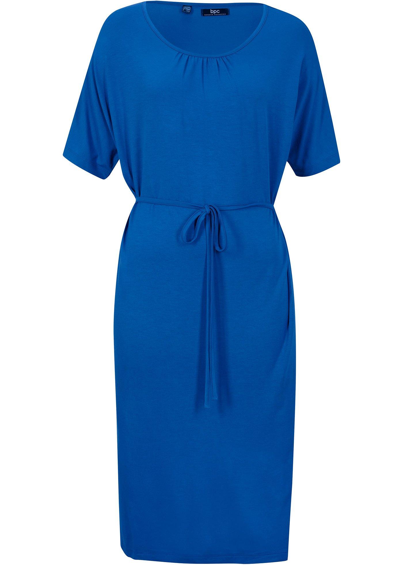 Robe en viscose, manches 1/2