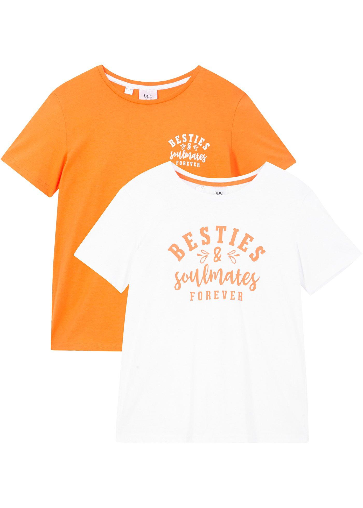Lot de 2 T-shirts fille
