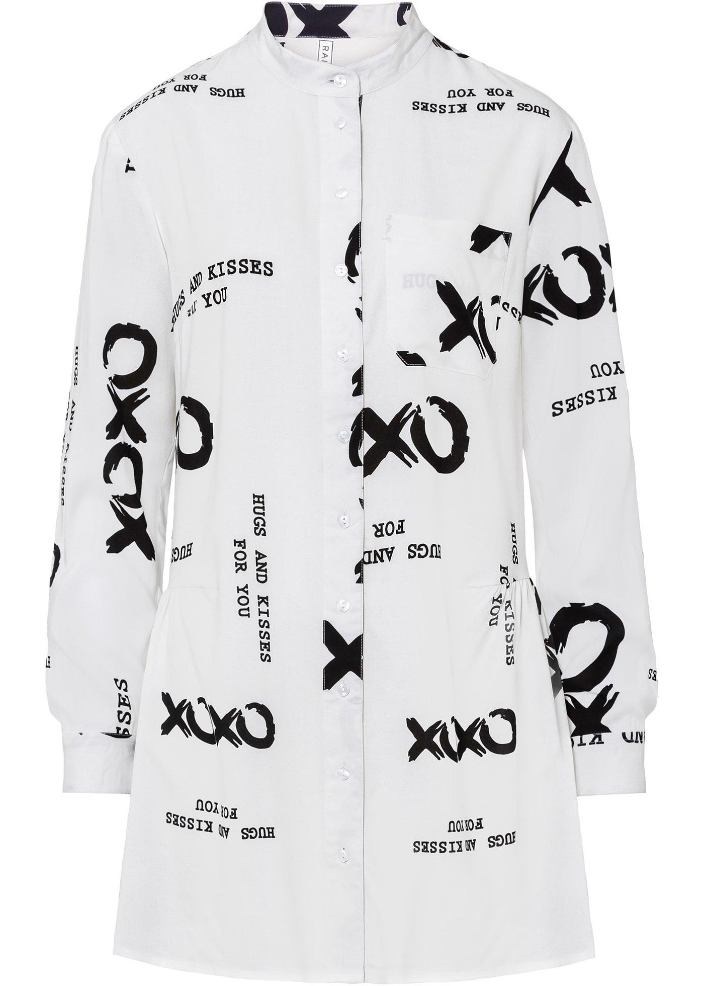 Tunique imprimée en viscose durable