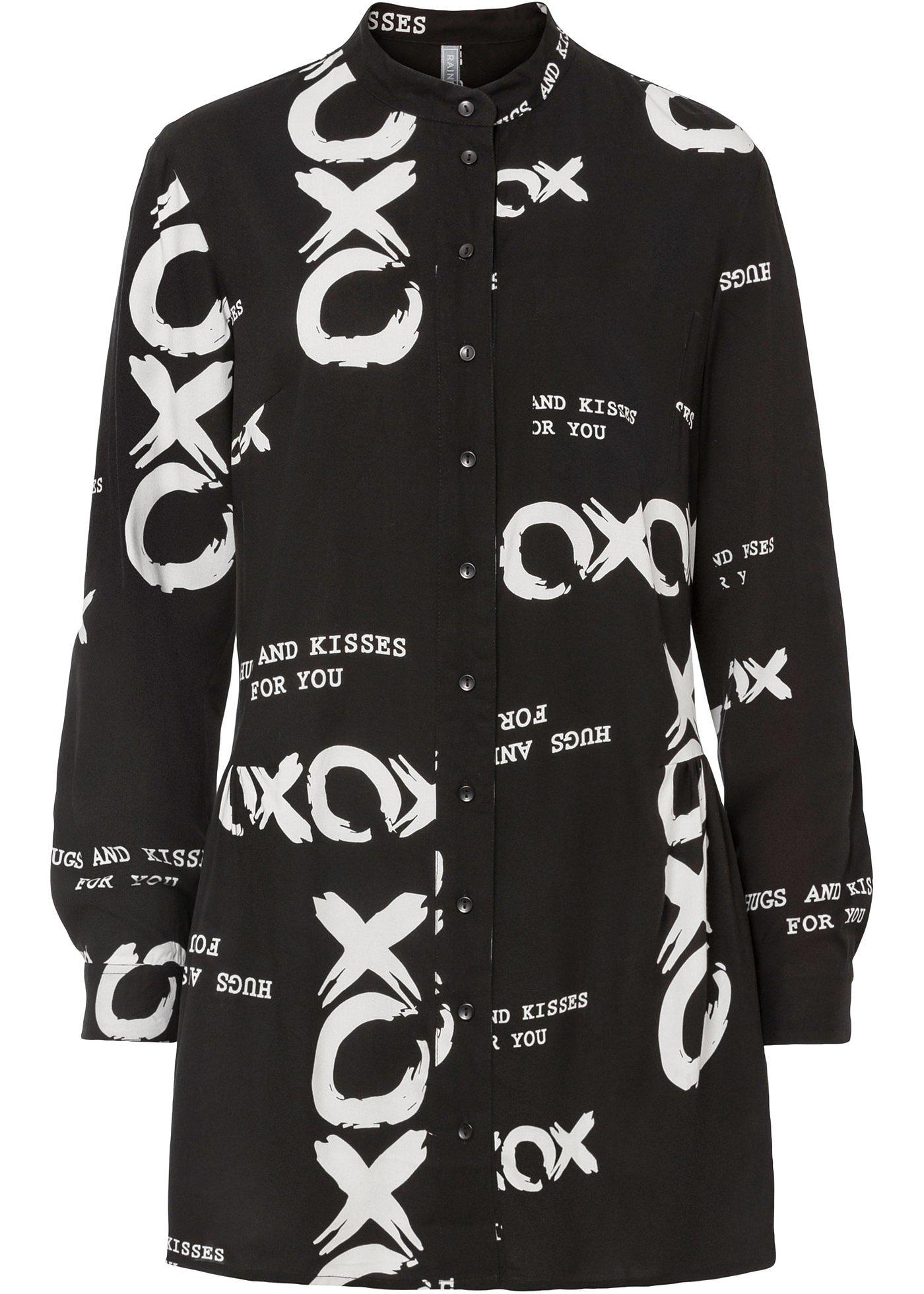 Tunique imprimée en viscose durable