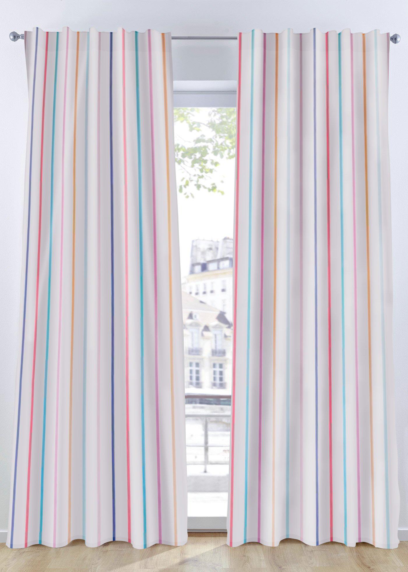 Panneau racourcissable à rayures (1 pce.)