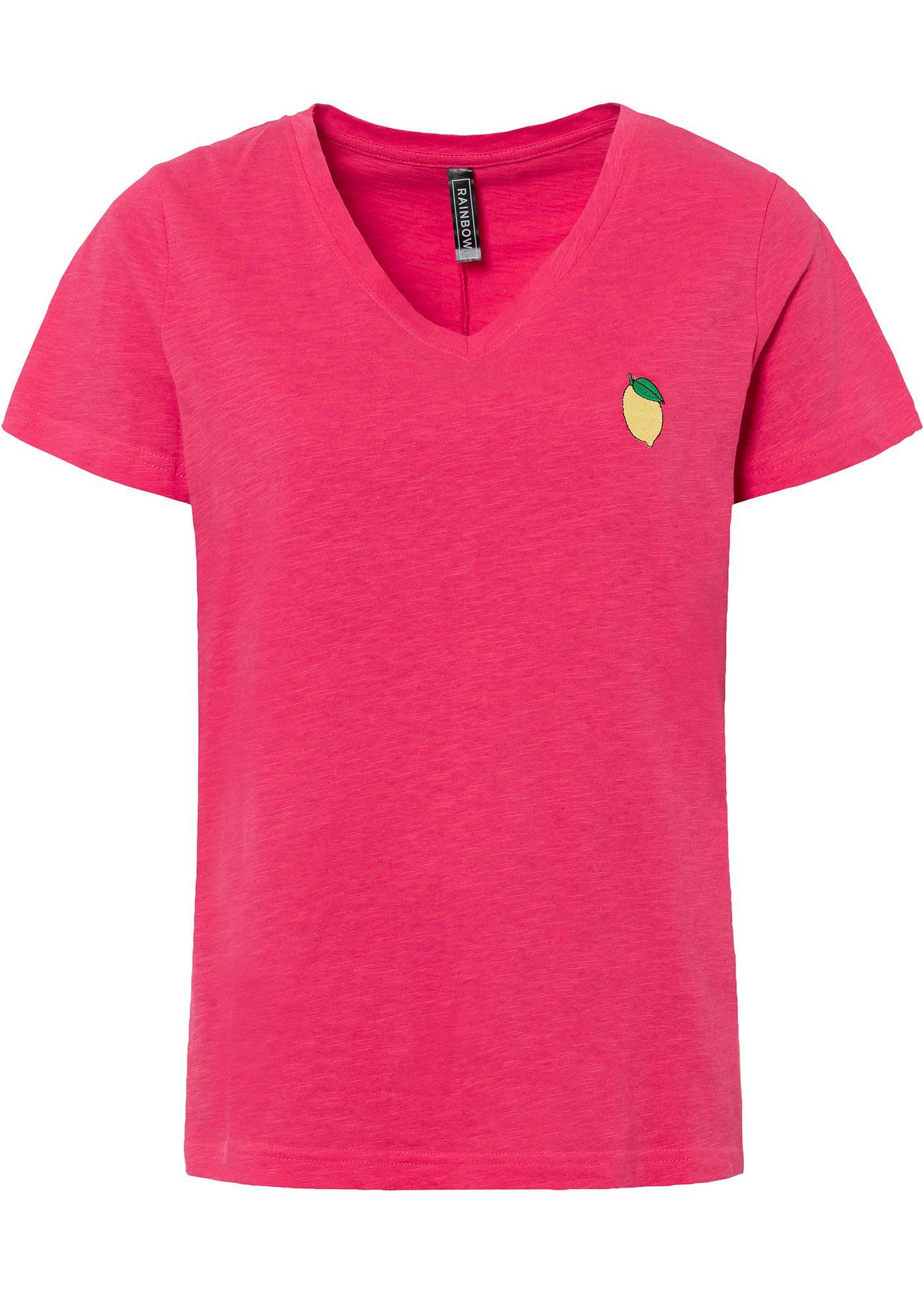 T-shirt avec fruit brodé