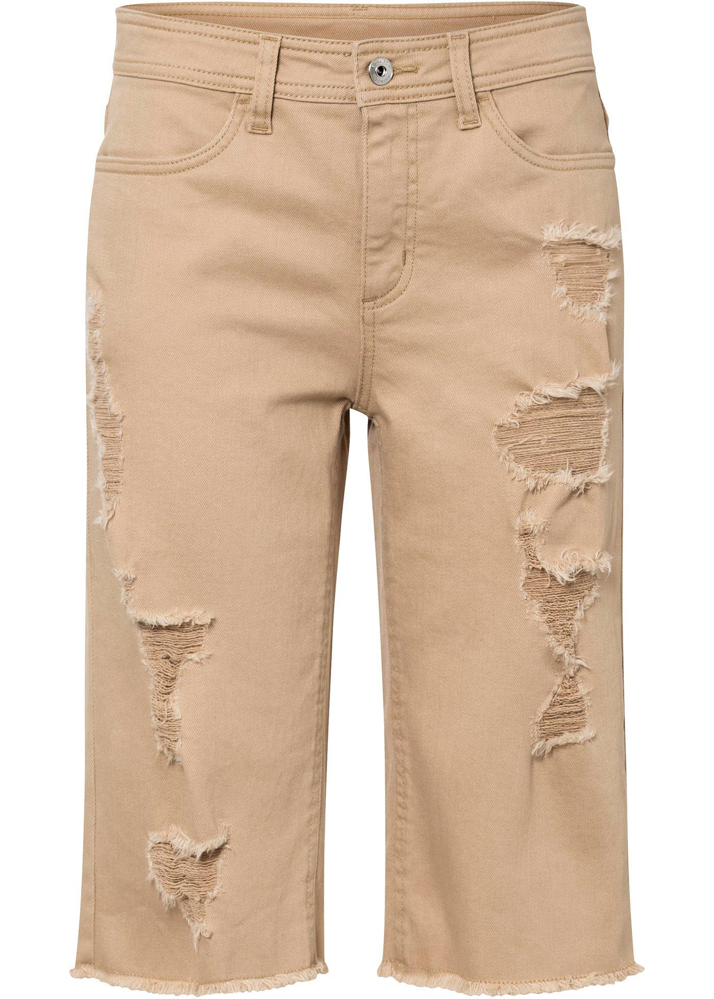 Bermuda avec effets destroyed