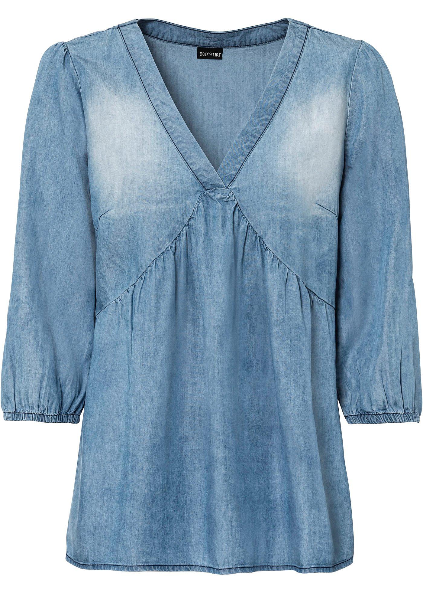 Blouse-tunique en TENCEL™ Lyocell