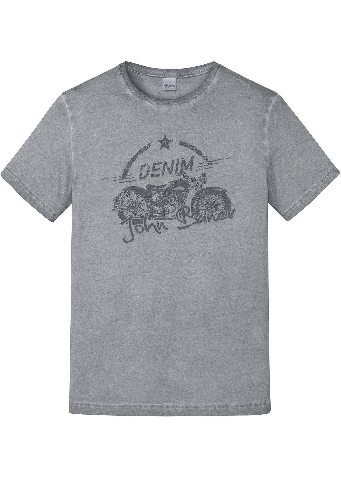 T-shirt avec imprimé devant et dos