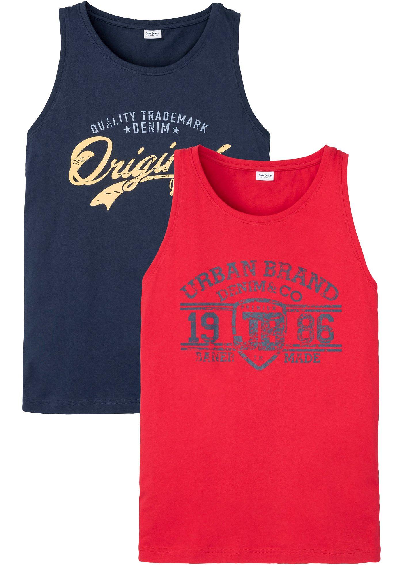 Lot de 2 débardeurs