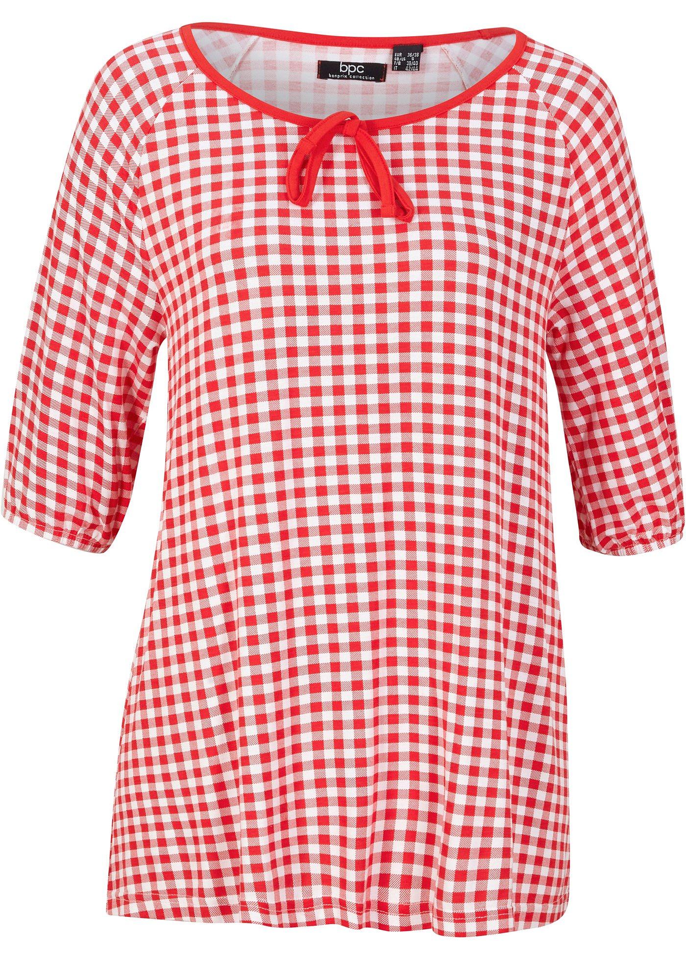 T-shirt tunique, manches 1/2