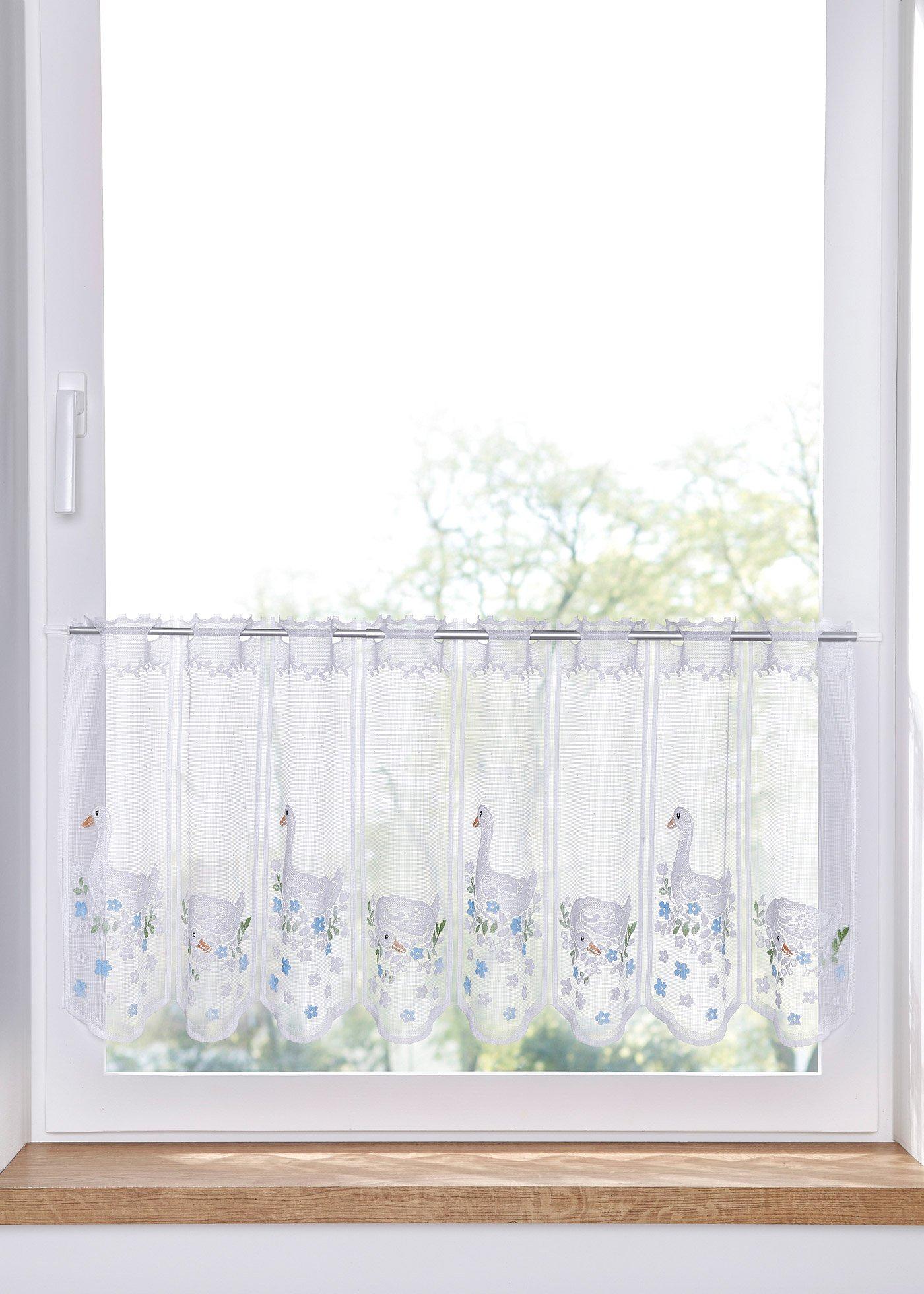 Brise-bise jacquard avec oies