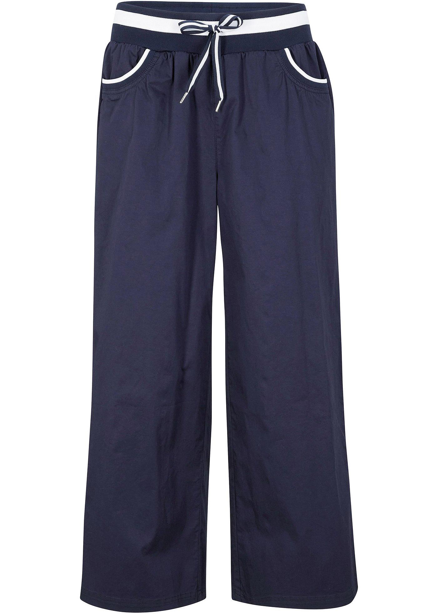 Image de Jupe-culotte coton paper touch avec taille confortable