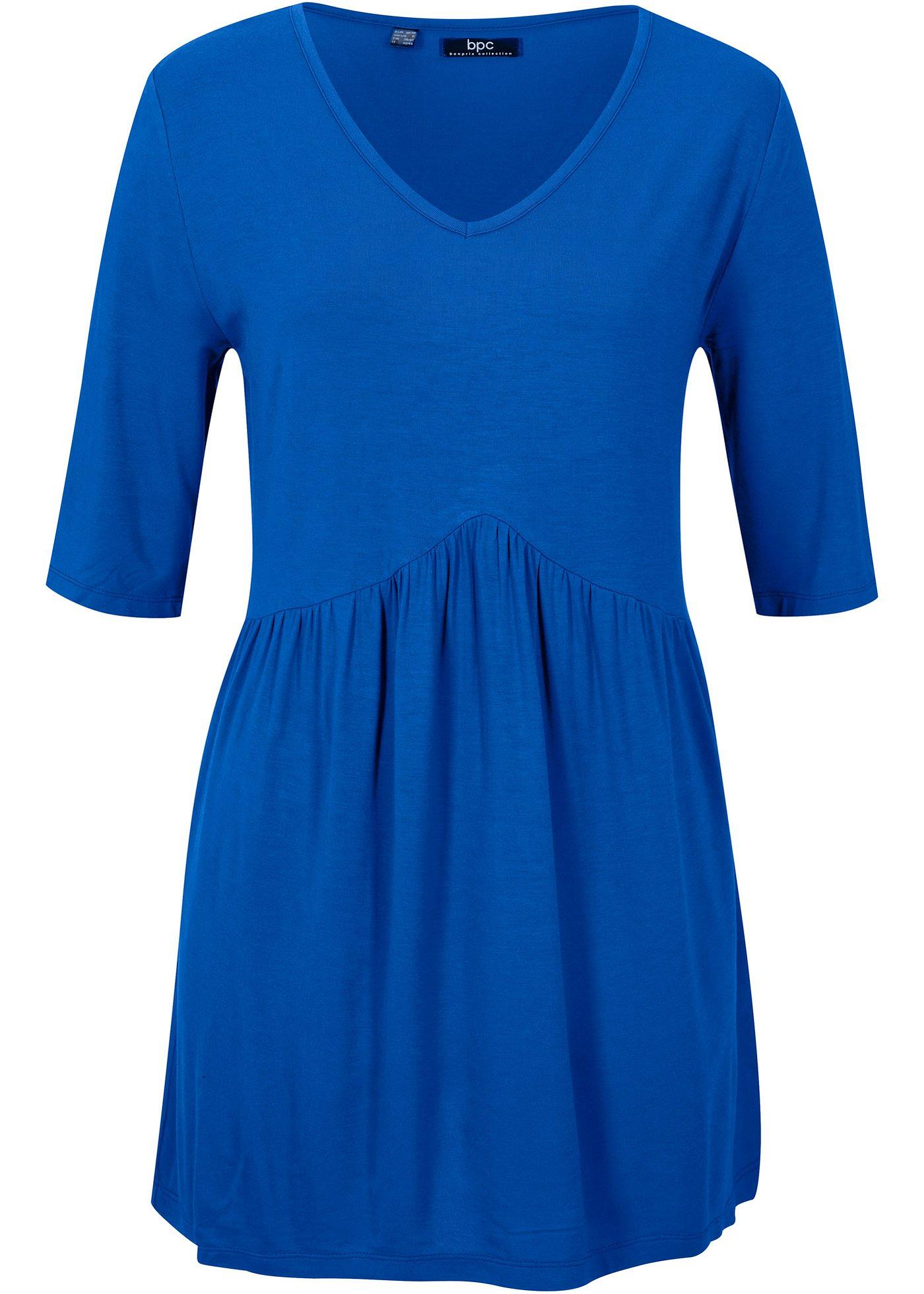 T-shirt tunique, manches courtes