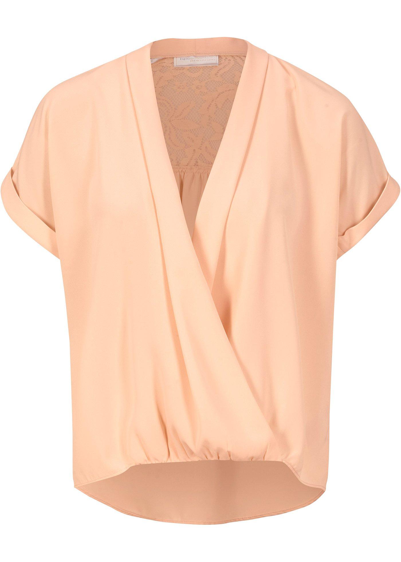 Blouse cache-cœur avec coloration Cleandye éco-responsable