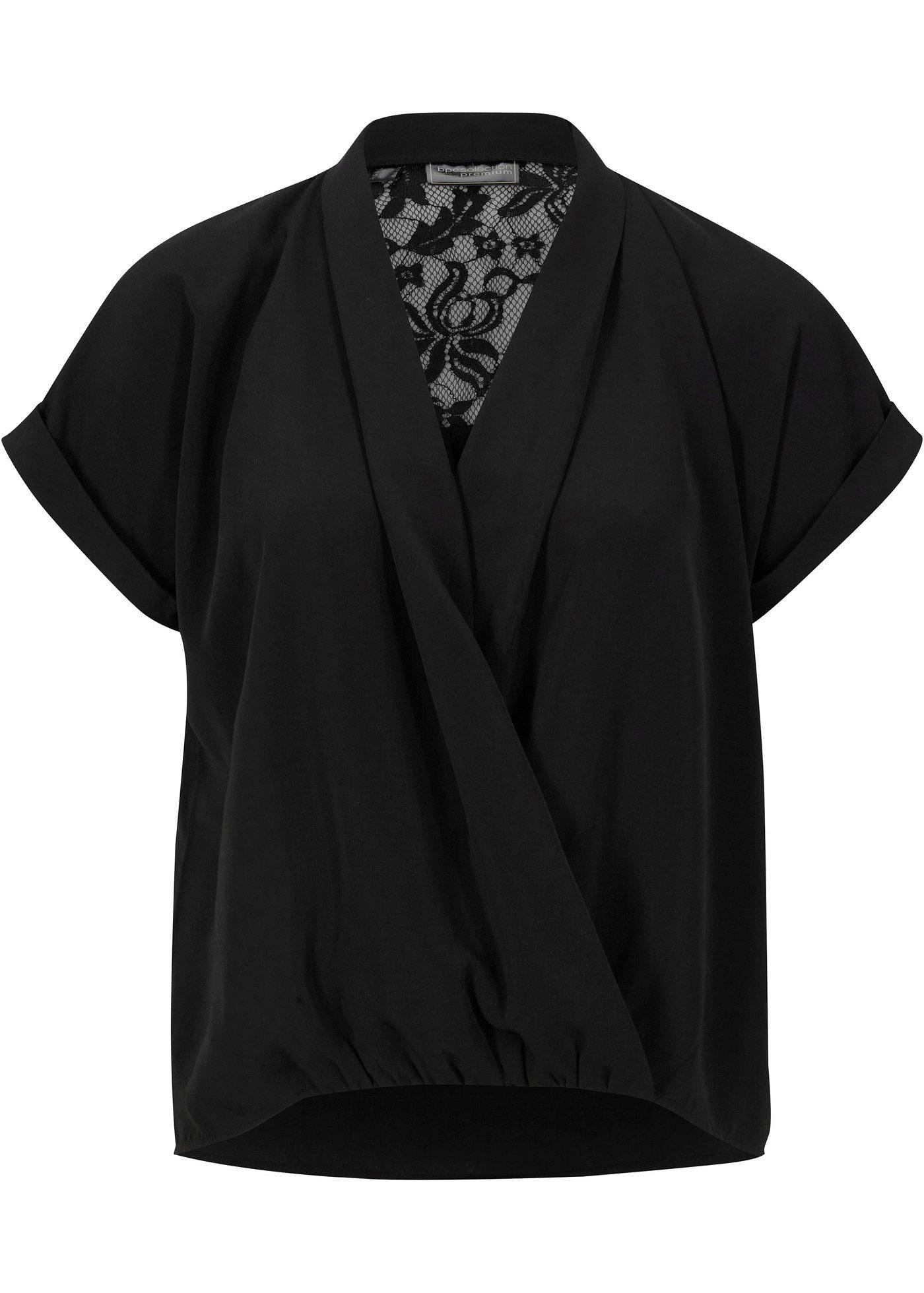 Blouse cache-cœur avec coloration Cleandye éco-responsable