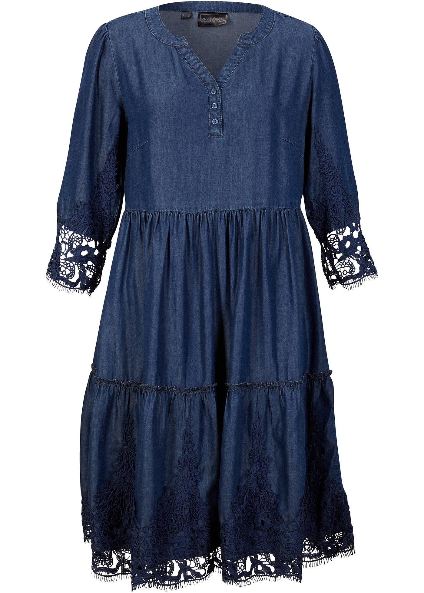 Robe-chemise en Tencel