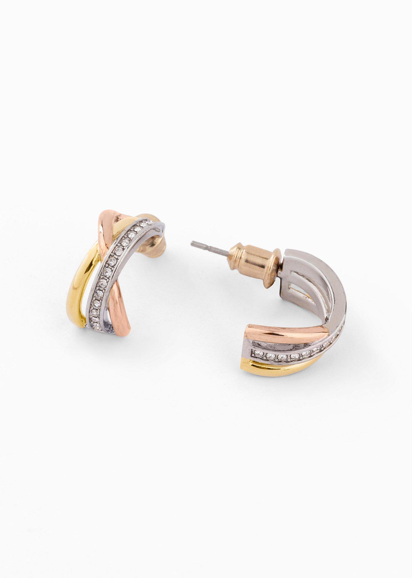 Créoles avec cristaux