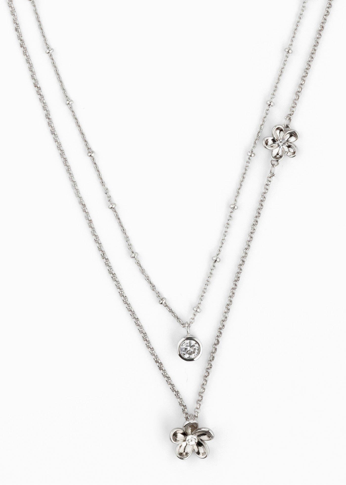 Collier (Ens. 2 pces.) avec zirconium