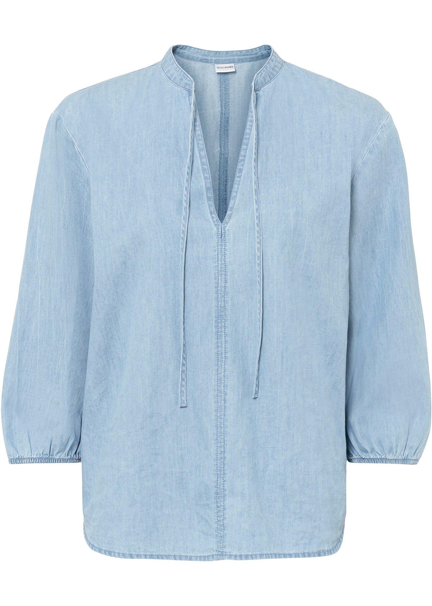 Blouse en jean en coton bio