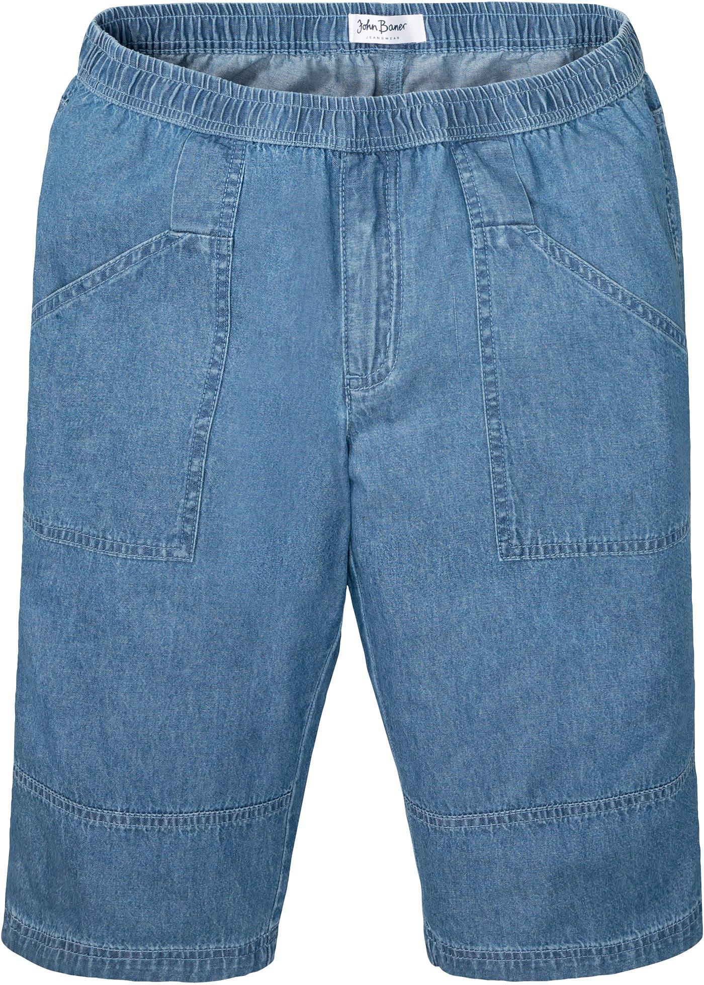 Bermuda en jean en denim estival, Loose Fit