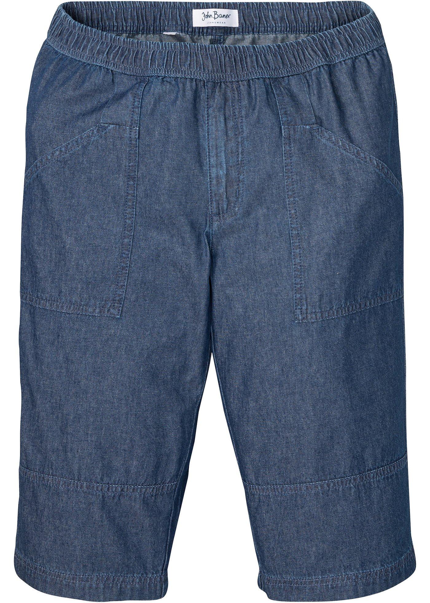 Bermuda en jean en denim estival, Loose Fit