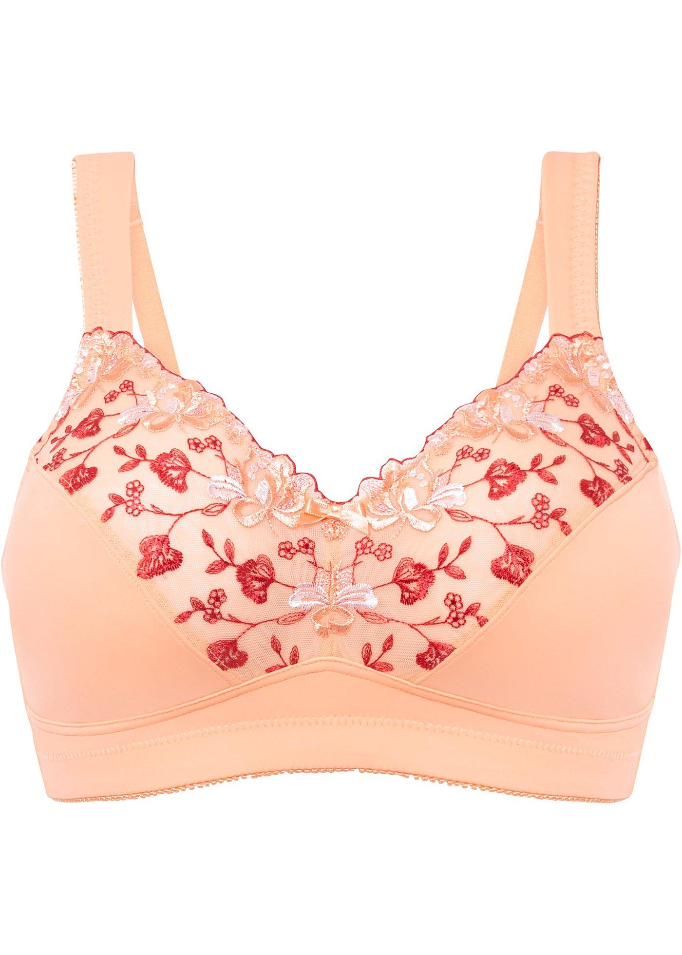 Soutien-gorge minimiseur sans armatures avec matériau recyclé