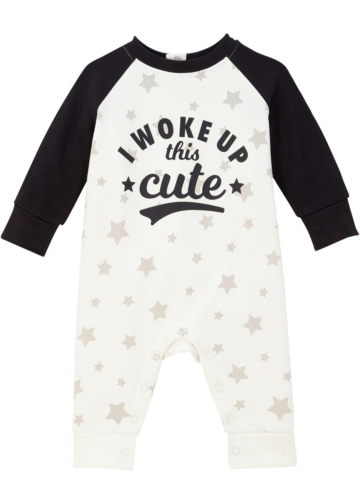 Lot de 2 combinaisons sweat bébé coton bio