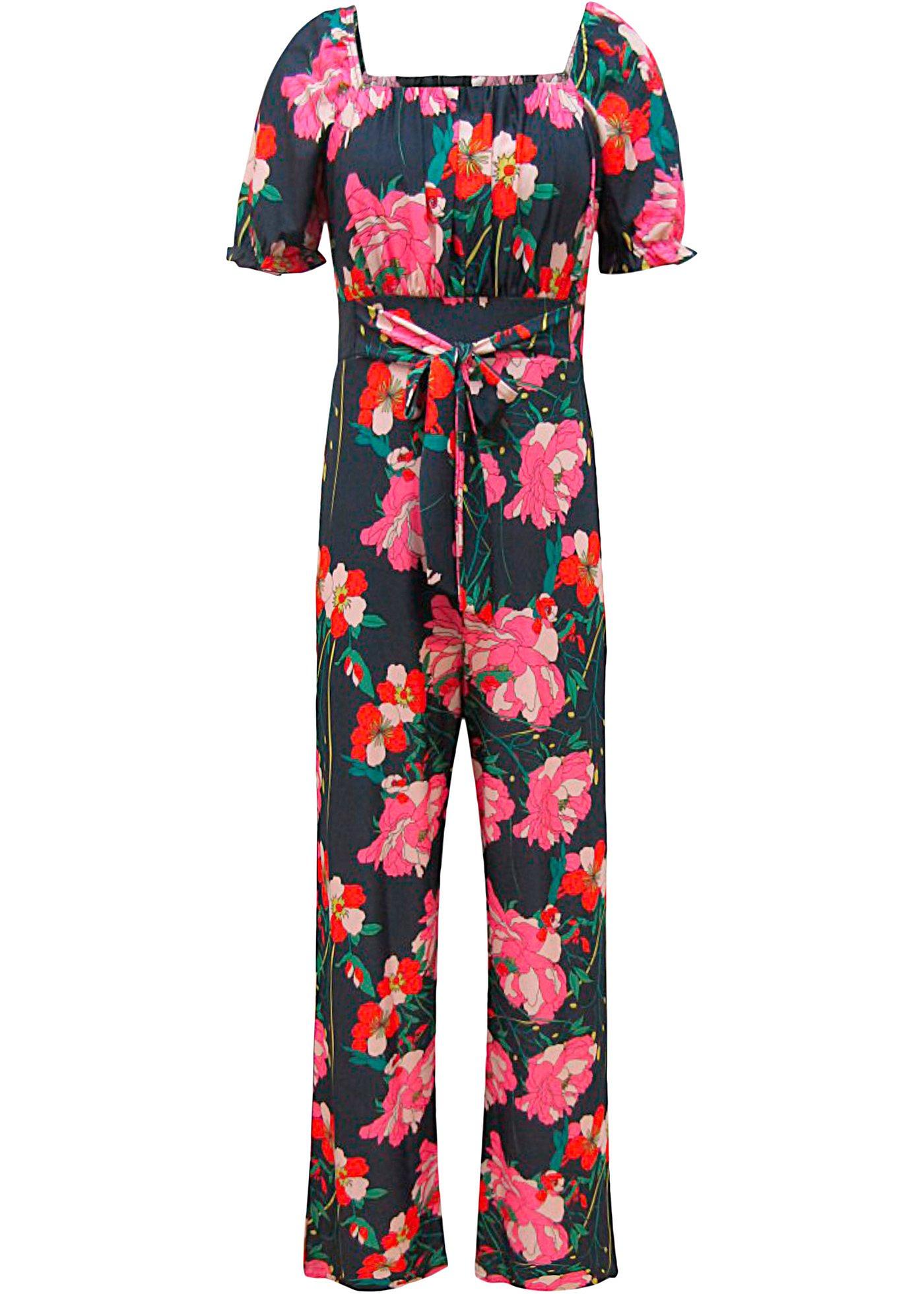 Combipantalon avec ceinture à nouer