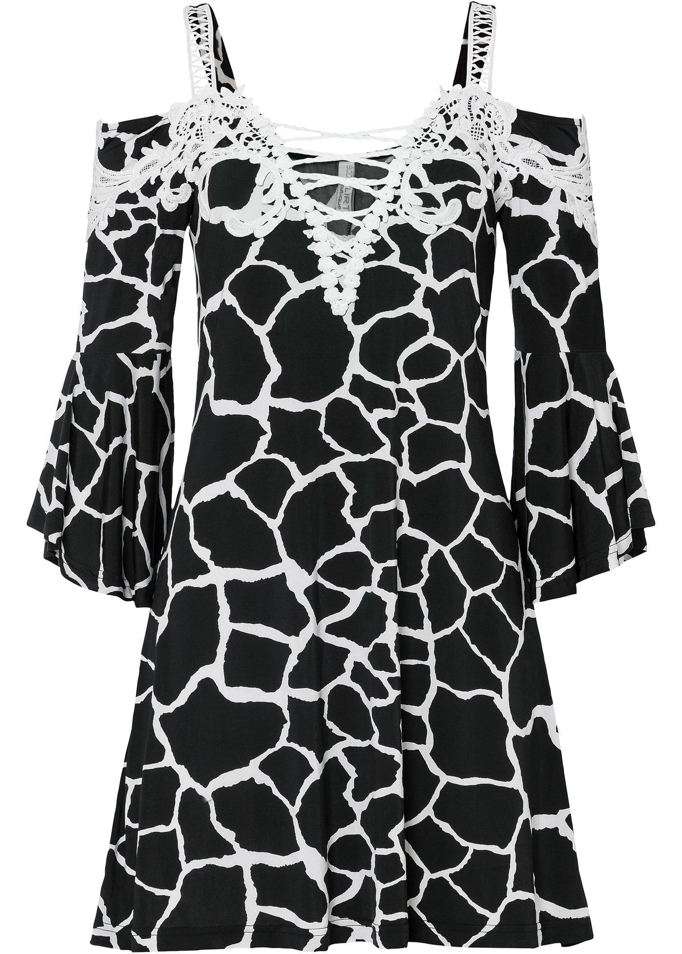 Robe à épaules dénudées