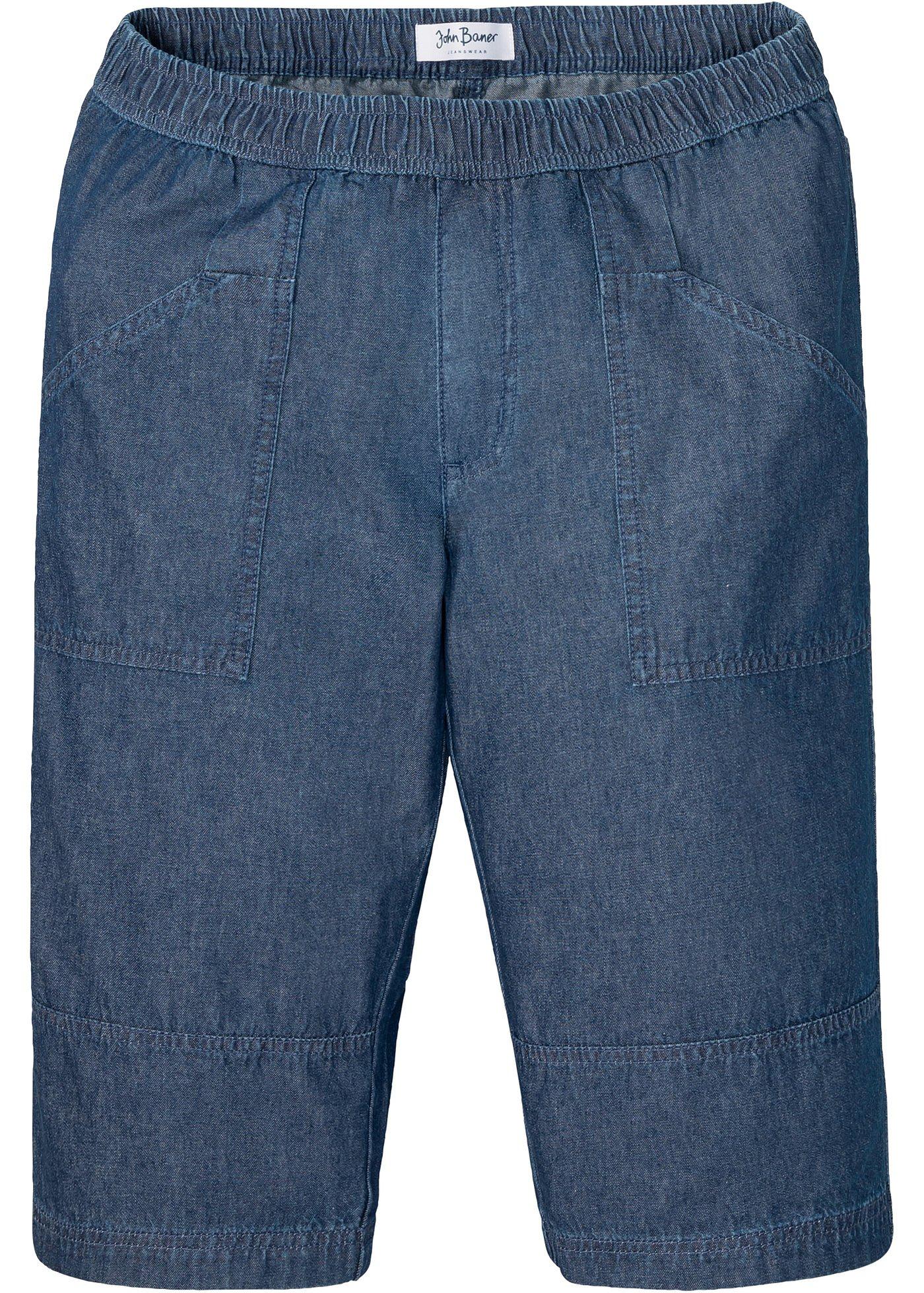 Bermuda en jean en denim estival, Loose Fit