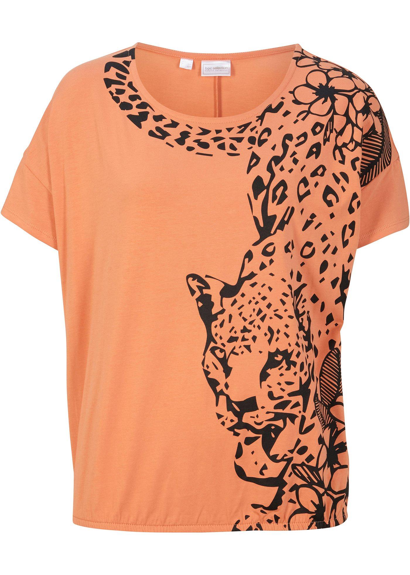 T-shirt avec léopard