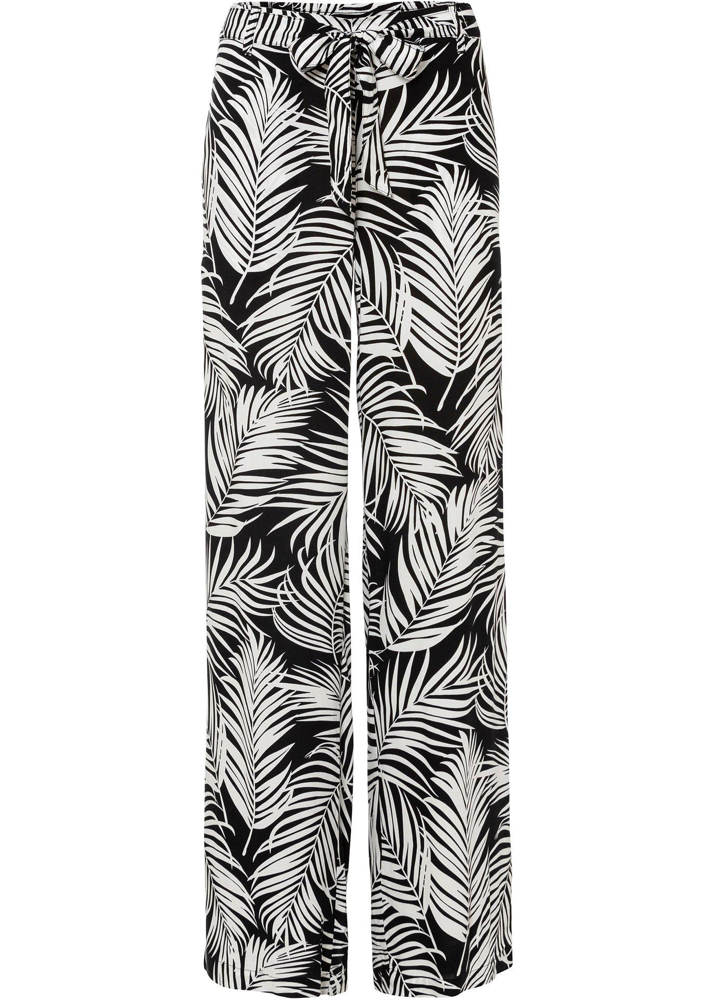 Pantalon palazzo en viscose durable