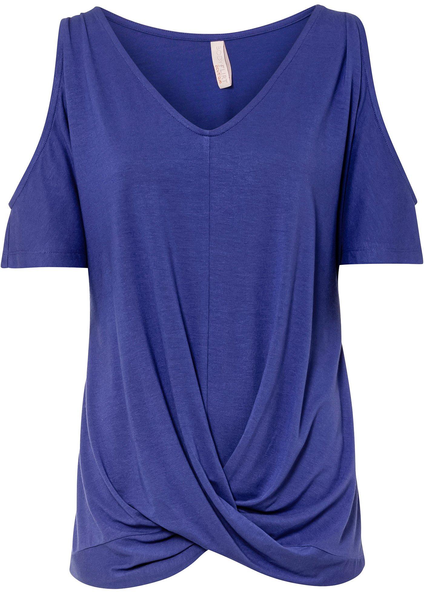 T-shirt à épaules dénudées