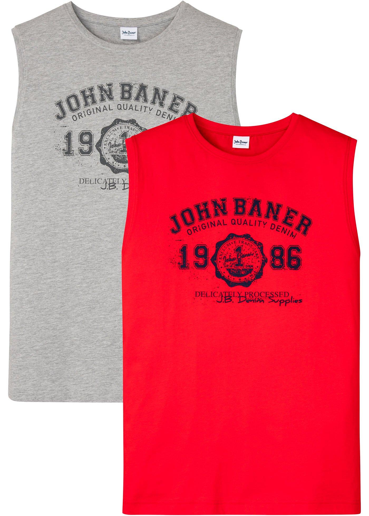 Lot de 2 débardeurs marcel