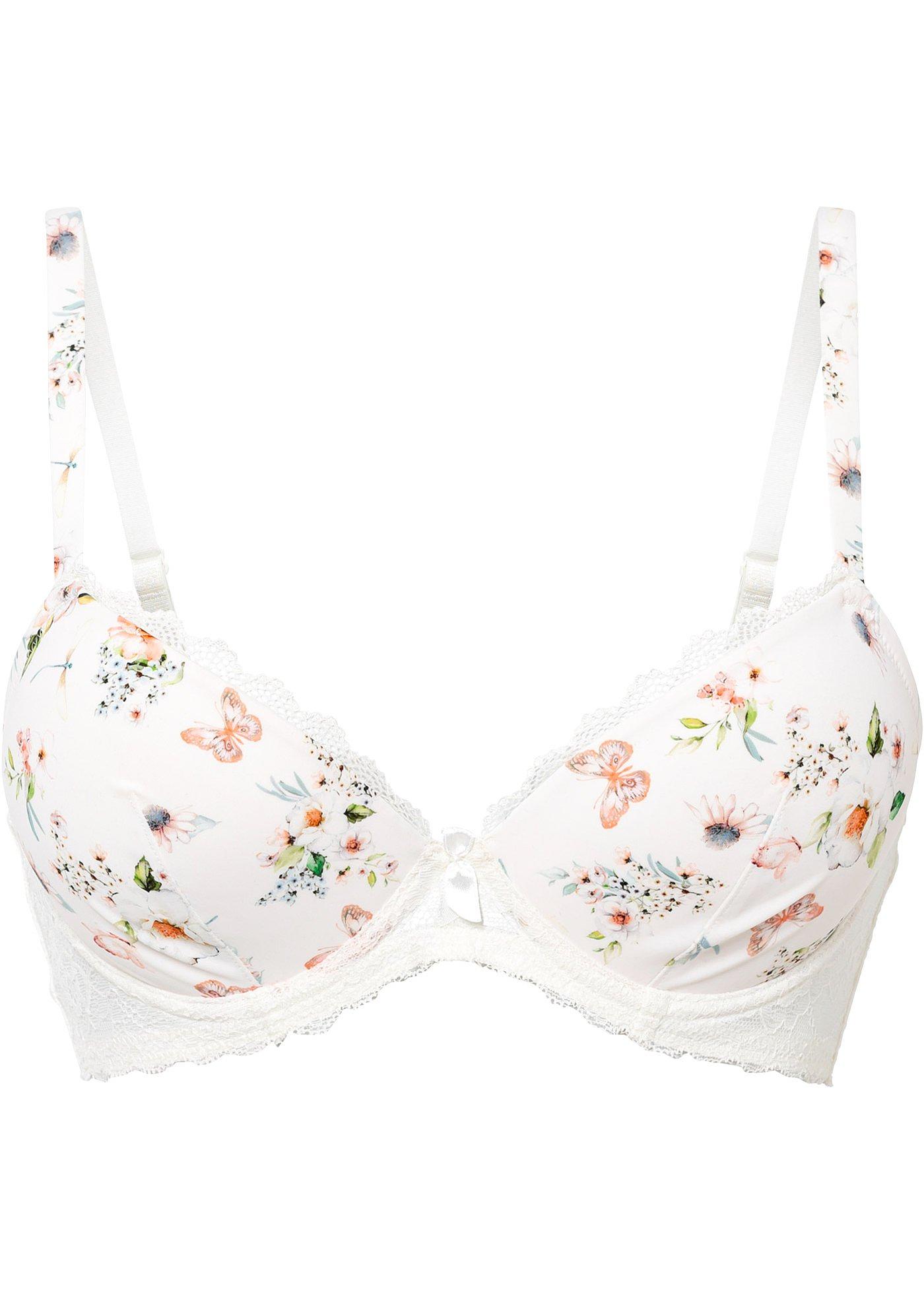 Soutien-gorge avec coques et superbe imprimé
