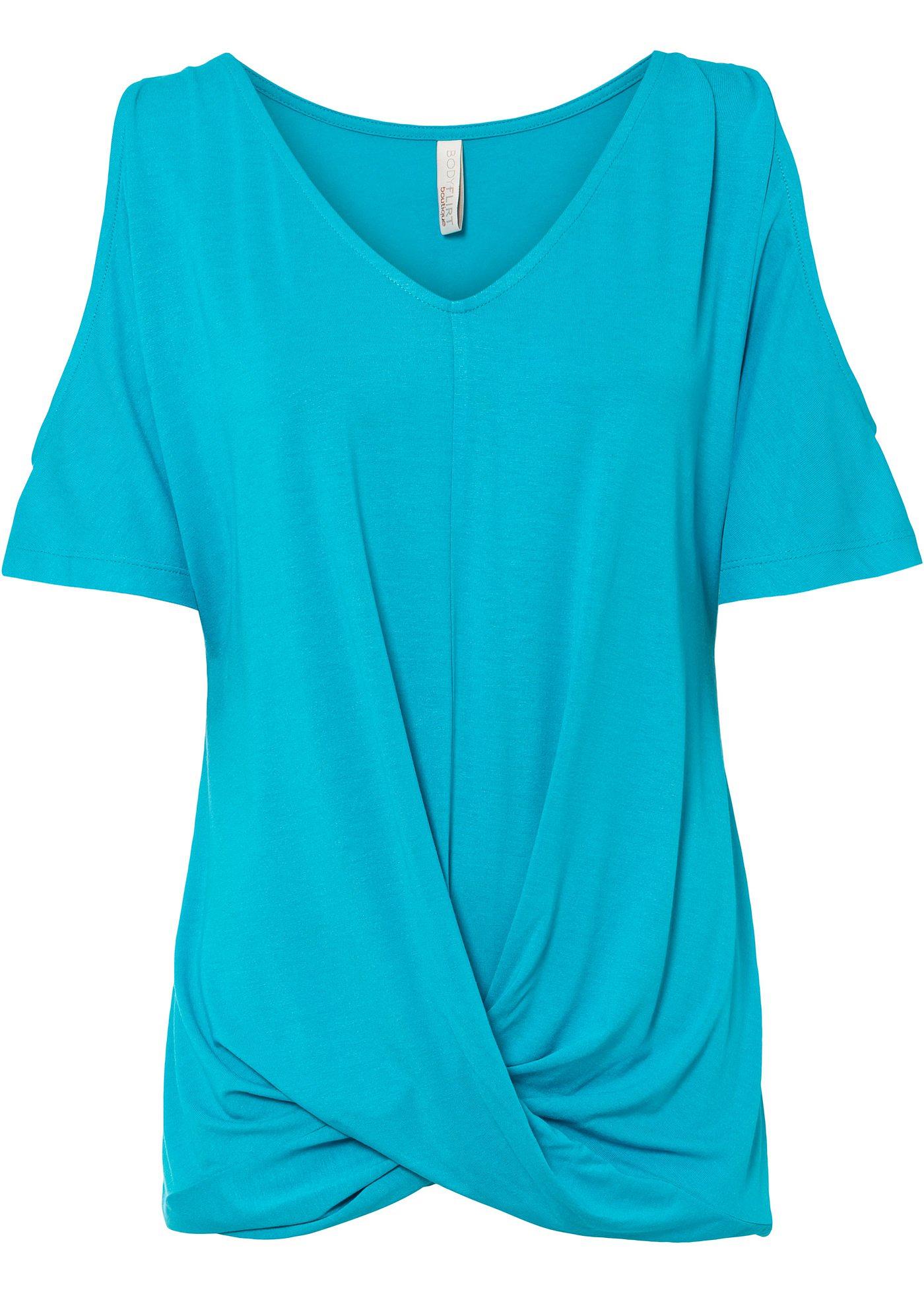 T-shirt épaules dénudées avec matériau durable