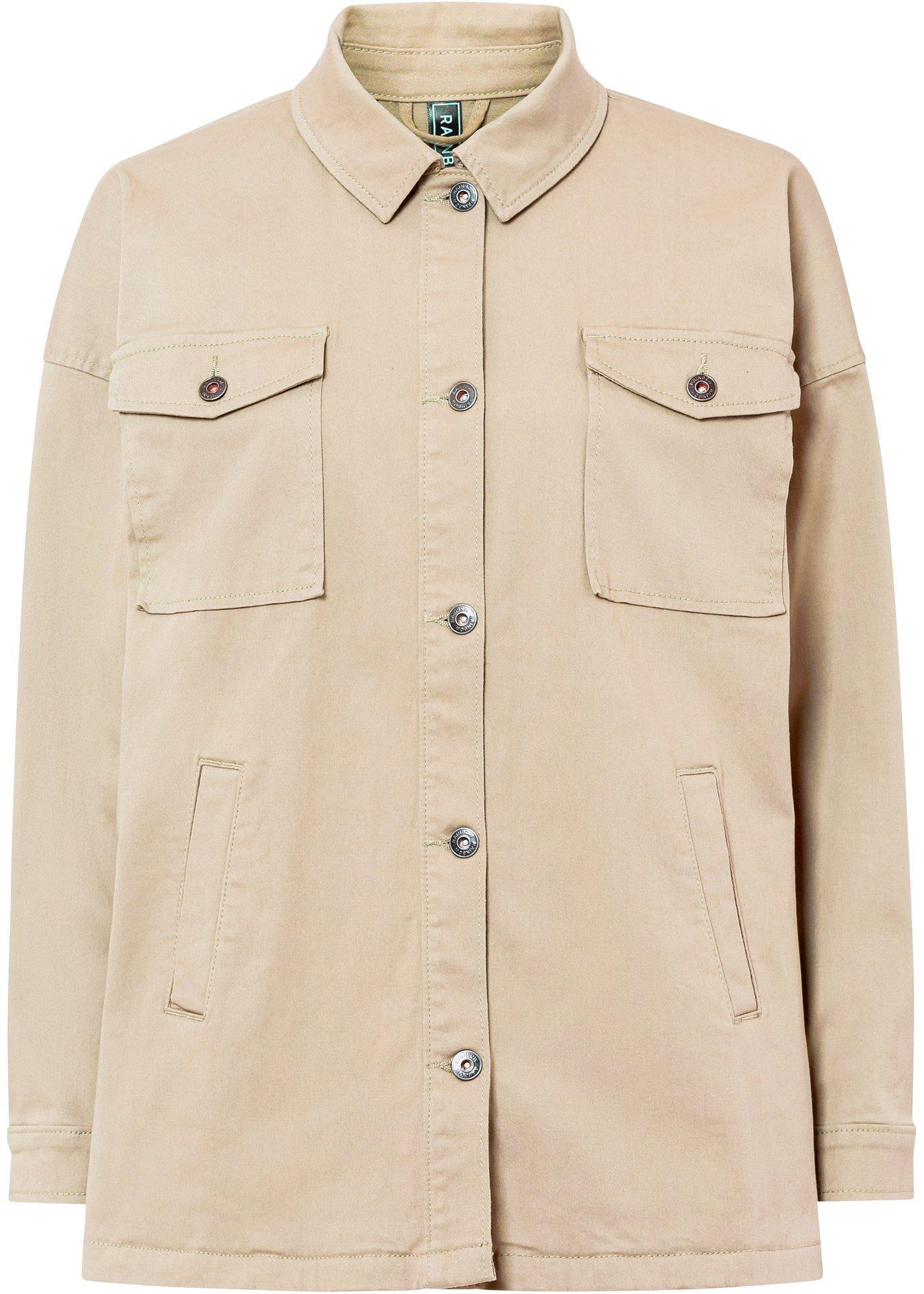 Veste longue en jean oversize